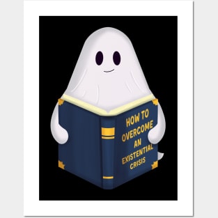 Existential Crisis Book Ghost Posters and Art